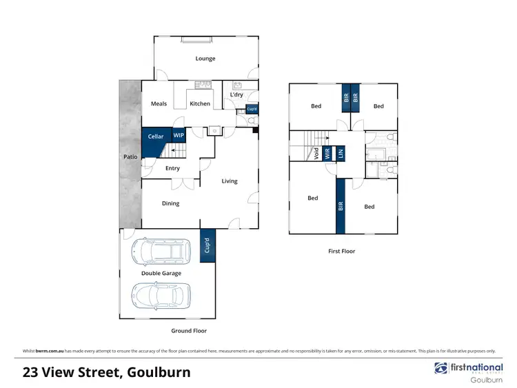 Floorplan of Homely house listing, 23 View Street, Goulburn NSW 2580
