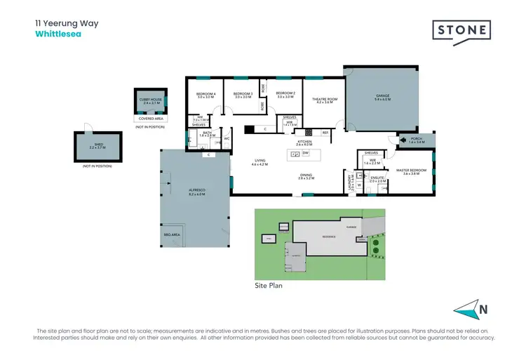 Floorplan of Homely house listing, 11 Yeerung Way, Whittlesea VIC 3757