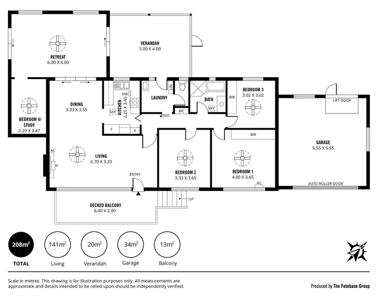 Floorplan of Homely house listing, 15 Oak Crescent, Hawthorndene SA 5051