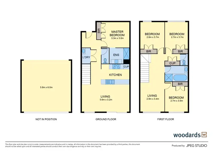 Floorplan of Homely townhouse listing, 7 Jonquil Walk, Diggers Rest VIC 3427