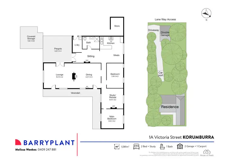Floorplan of Homely house listing, 1A Victoria Street, Korumburra VIC 3950