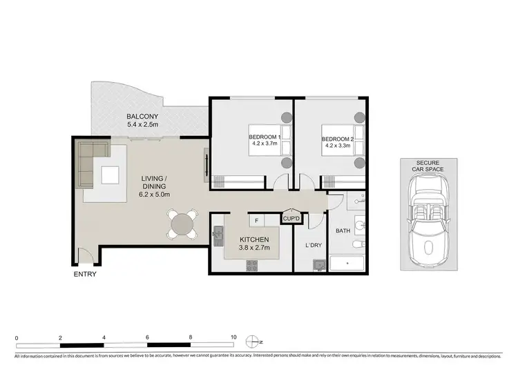 Floorplan of Homely apartment listing, 4/23 Charles Street, Five Dock NSW 2046
