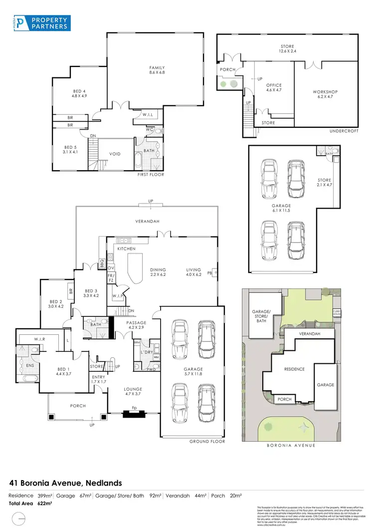 Floorplan of Homely house listing, 41 Boronia Avenue, Nedlands WA 6009