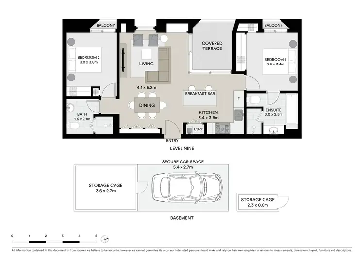 Floorplan of Homely apartment listing, 905/15 Young Street, Sydney NSW 2000