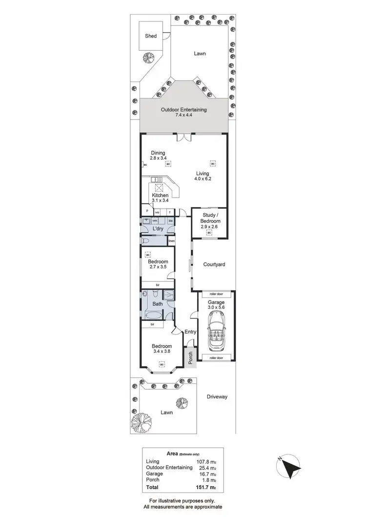 Floorplan of Homely house listing, 3 Austral Avenue, Linden Park SA 5065
