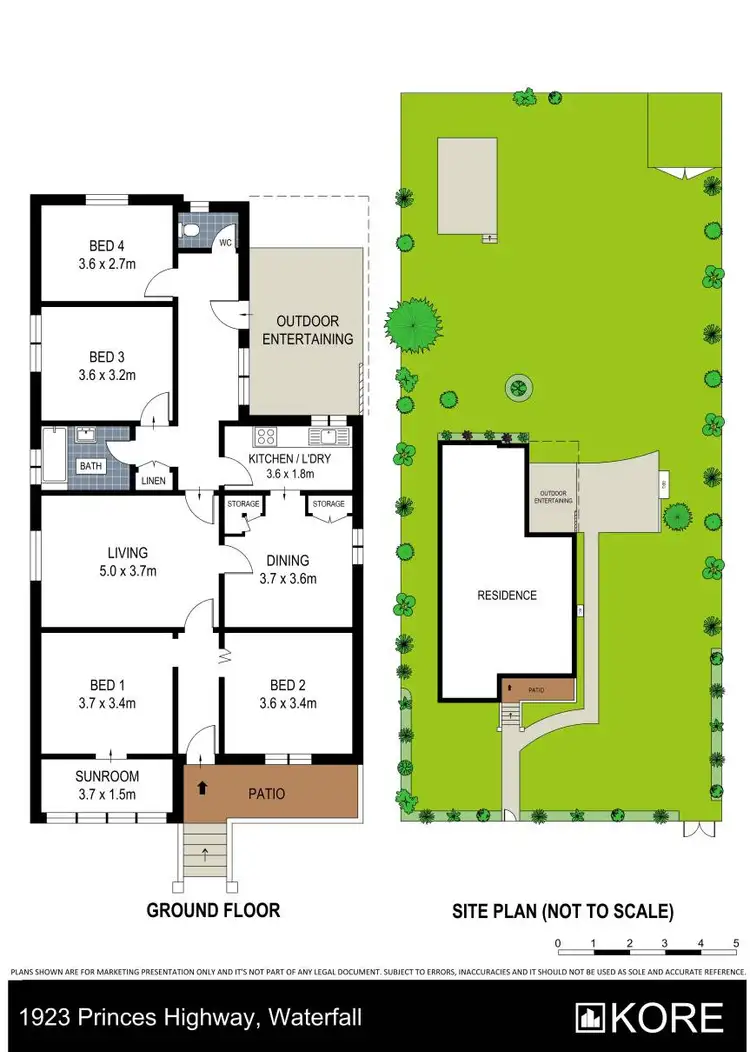Floorplan of Homely house listing, 1923 Princes Highway, Waterfall NSW 2233
