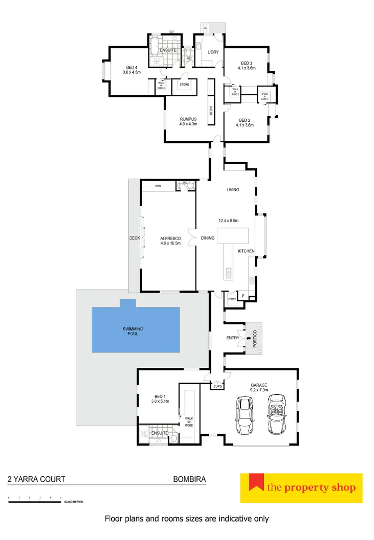 Floorplan of Homely house listing, 2 Yarra Court, Mudgee NSW 2850