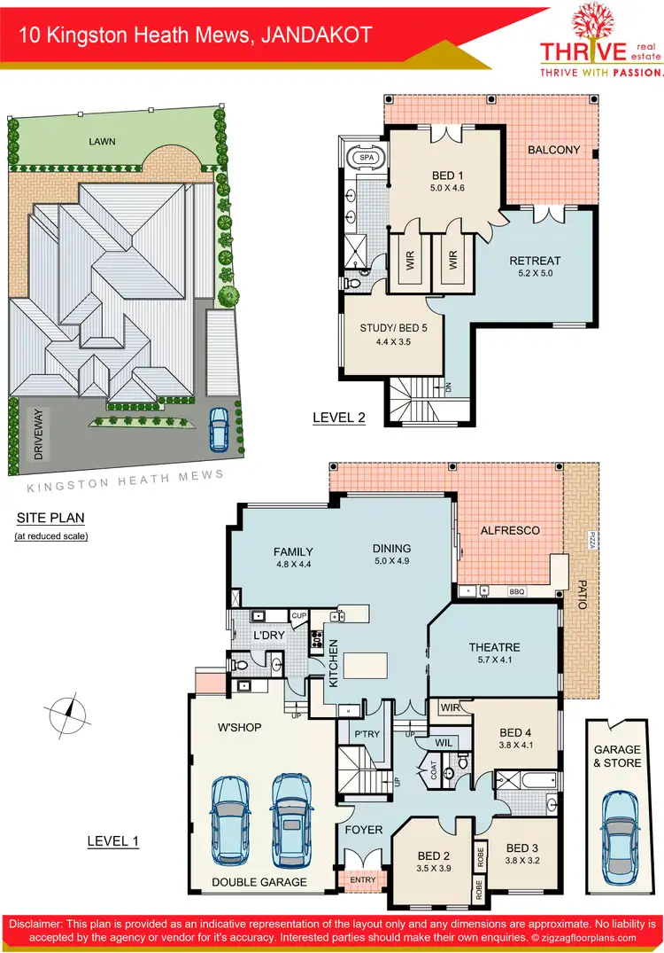 Floorplan of Homely house listing, 10 Kingston Heath Mews, Jandakot WA 6164