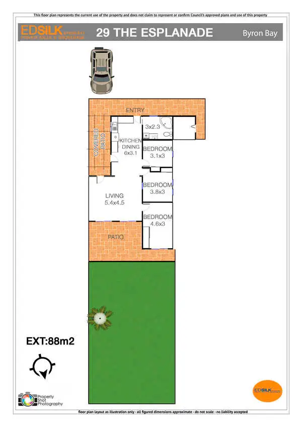 Floorplan of Homely house listing, 29 The Esplanade, Byron Bay NSW 2481