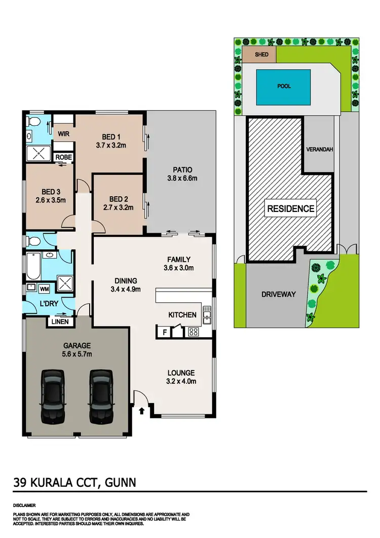 Floorplan of Homely house listing, 39 Kurala Circuit, Gunn NT 832