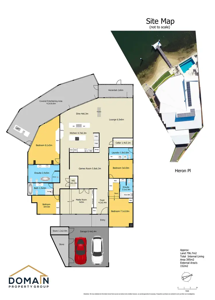 Floorplan of Homely house listing, 16 Heron Place, St Huberts Island NSW 2257
