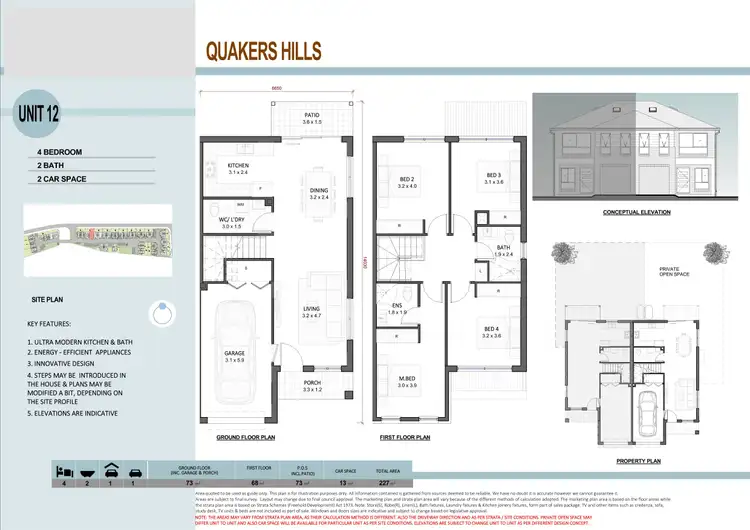 Floorplan of Homely townhouse listing, Address available on request