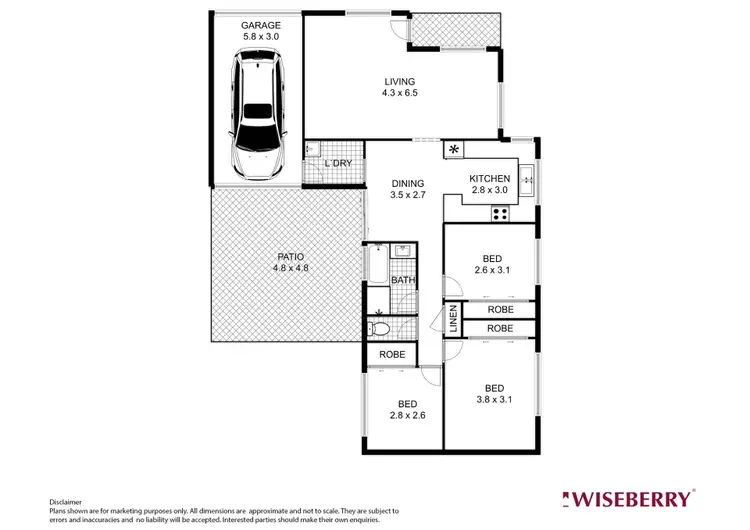 Floorplan of Homely house listing, 17 Nelmes Road, Blue Haven NSW 2262