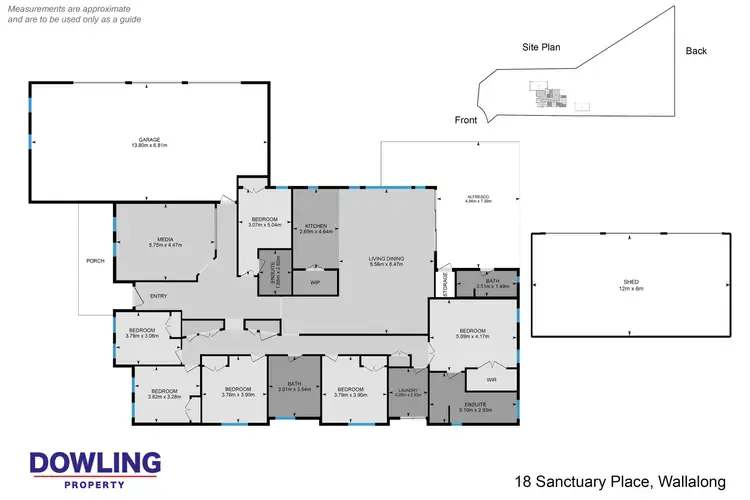 Floorplan of Homely house listing, 18 Sanctuary Place, Wallalong NSW 2320