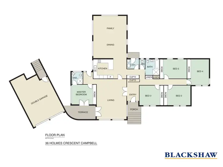 Floorplan of Homely house listing, 36 Holmes Crescent, Campbell ACT 2612