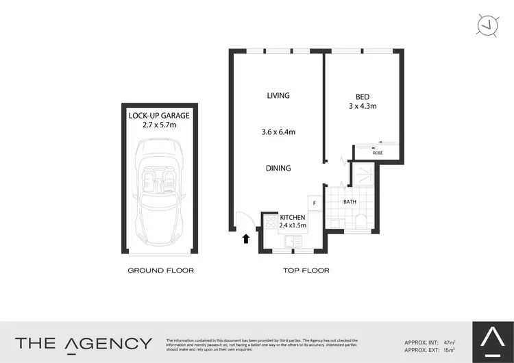 Floorplan of Homely apartment listing, 7/14 Spruson Street, Neutral Bay NSW 2089