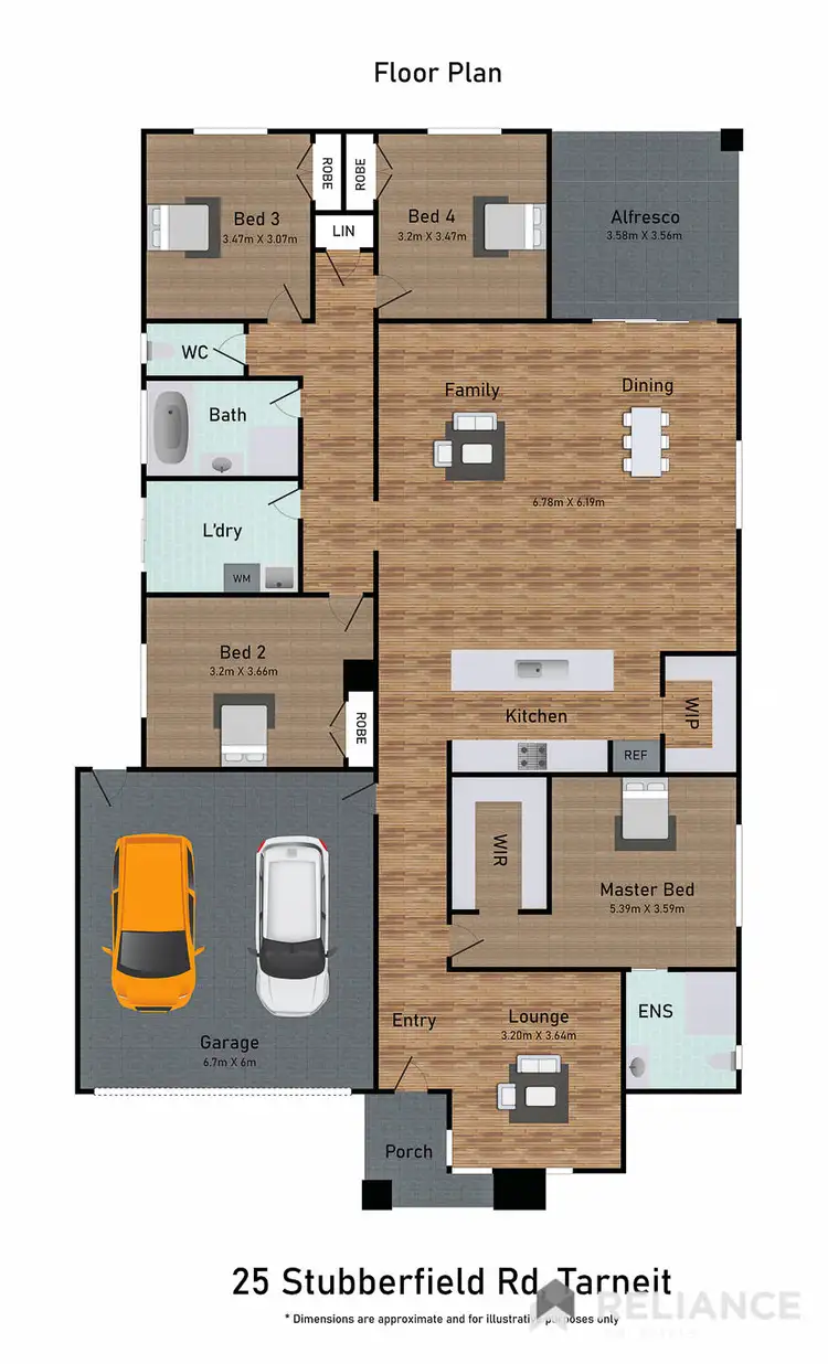 Floorplan of Homely house listing, 25 Stubberfield Road, Tarneit VIC 3029