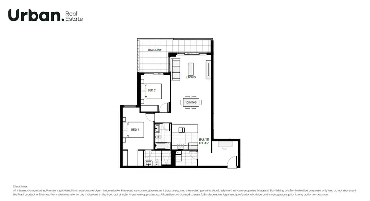 Floorplan of Homely apartment listing, G10/14B Isla Street, Schofields NSW 2762
