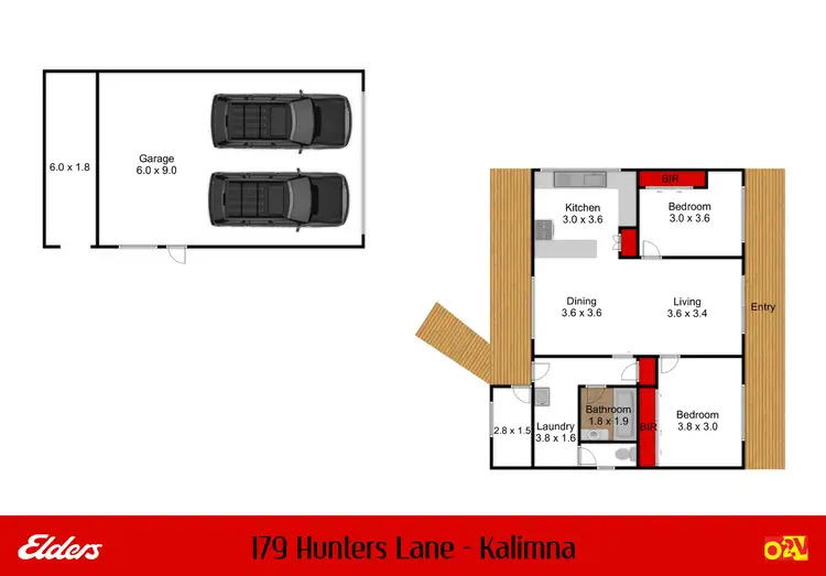 Floorplan of Homely land listing, 179 Hunters Lane, Kalimna VIC 3909