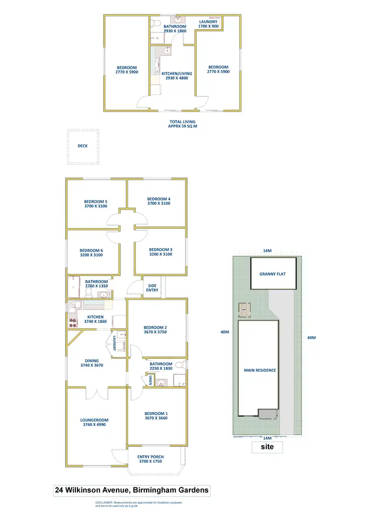 Floorplan of Homely house listing, 24 Wilkinson Avenue, Birmingham Gardens NSW 2287