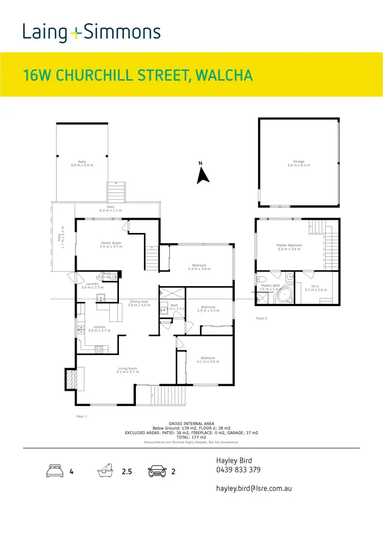 Floorplan of Homely house listing, 16w Churchill Street, Walcha NSW 2354