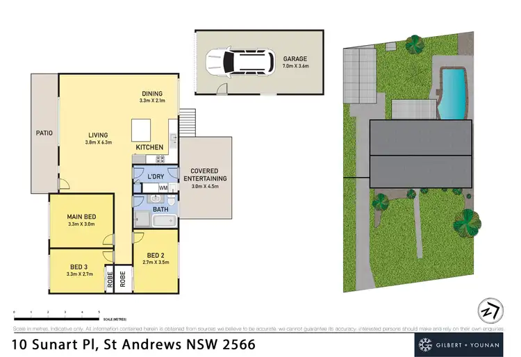 Floorplan of Homely house listing, 10 Sunart Place, St Andrews NSW 2566