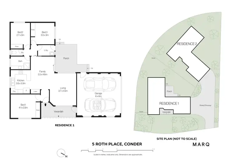 Floorplan of Homely house listing, 5 Roth Place, Conder ACT 2906