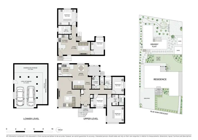 Floorplan of Homely house listing, 5 Blue Gum Crescent, Blaxland NSW 2774