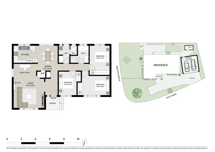 Floorplan of Homely house listing, 46 Paley Drive, Corio VIC 3214