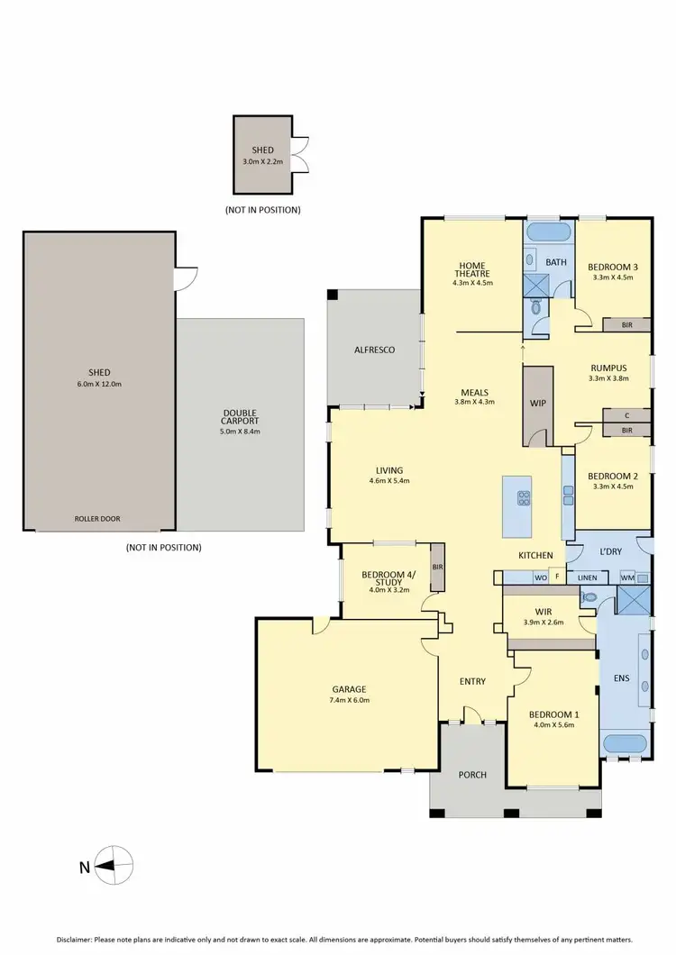 Floorplan of Homely house listing, 53 Bluegum Circuit, Riddells Creek VIC 3431