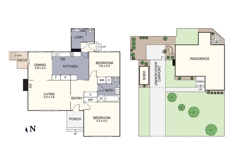 Floorplan of Homely house listing, 42 Jarvis Avenue, Croydon VIC 3136