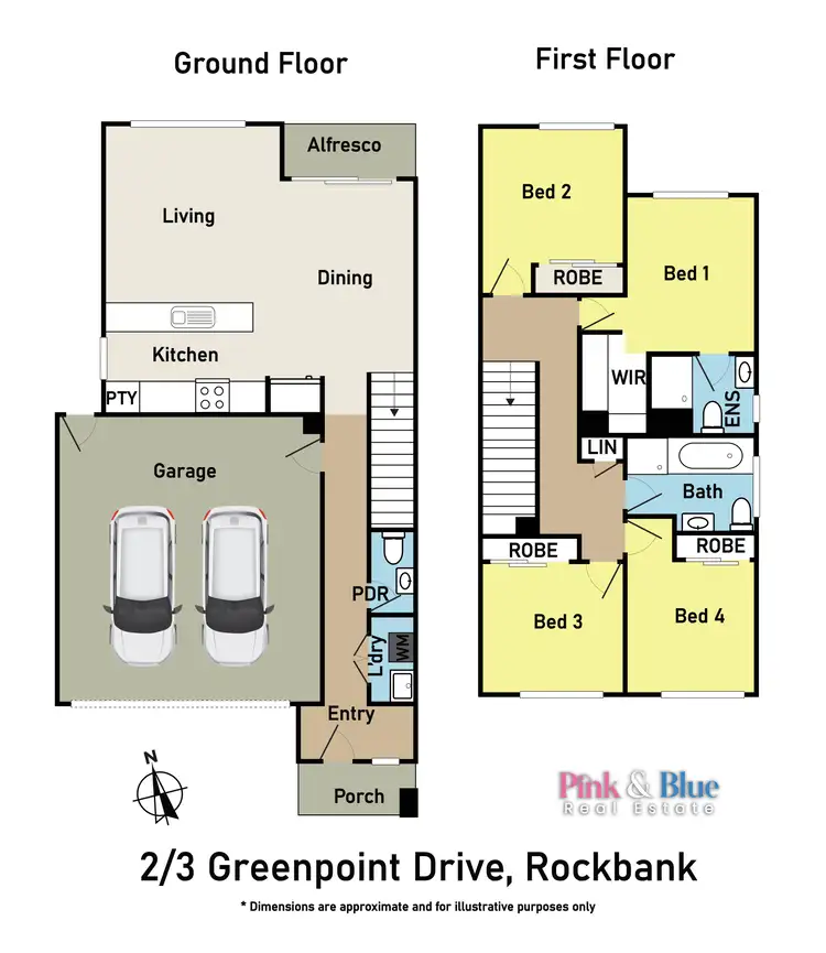 Floorplan of Homely house listing, 2/3 Greenpoint Drive, Rockbank VIC 3335