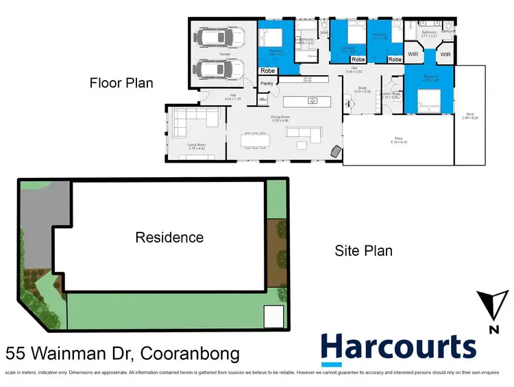 Floorplan of Homely house listing, 55 Wainman Drive, Cooranbong NSW 2265