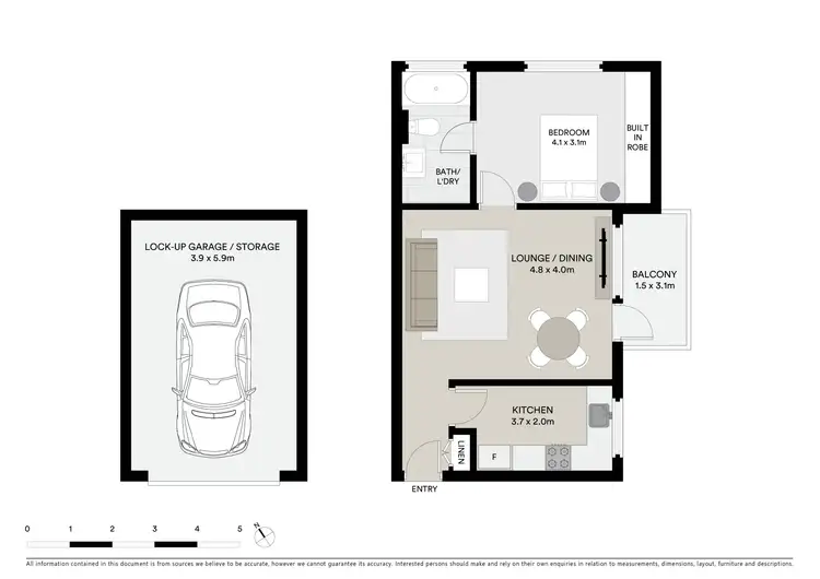 Floorplan of Homely apartment listing, 5/104 Crown Road, Queenscliff NSW 2096