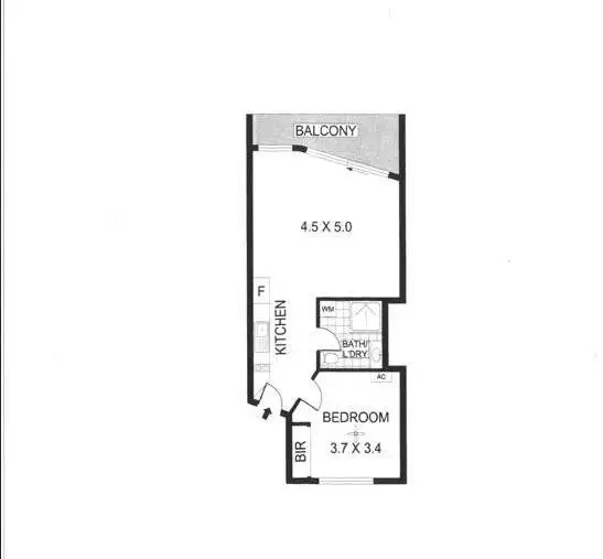 Floorplan of Homely unit listing, 41/32 Marina Boulevard, Larrakeyah NT 820