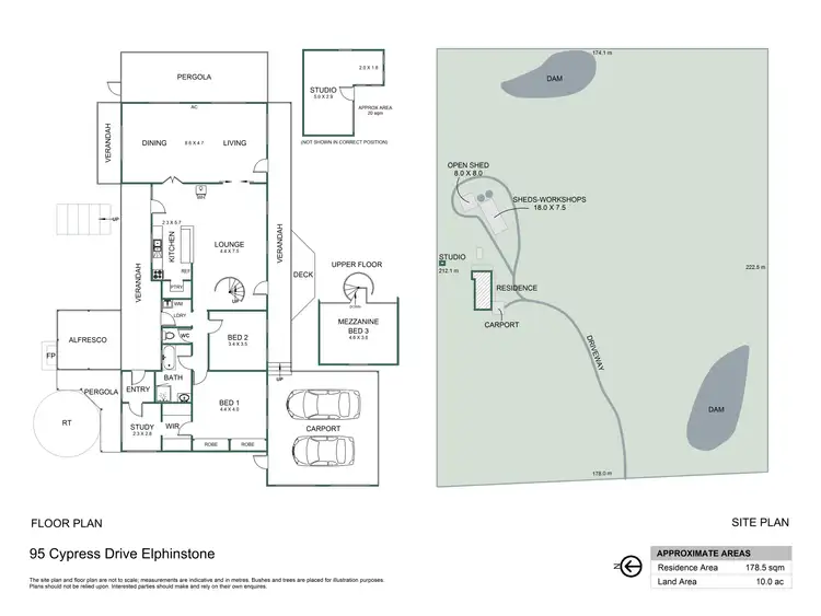 Floorplan of Homely house listing, 95 Cypress Drive, Elphinstone VIC 3448