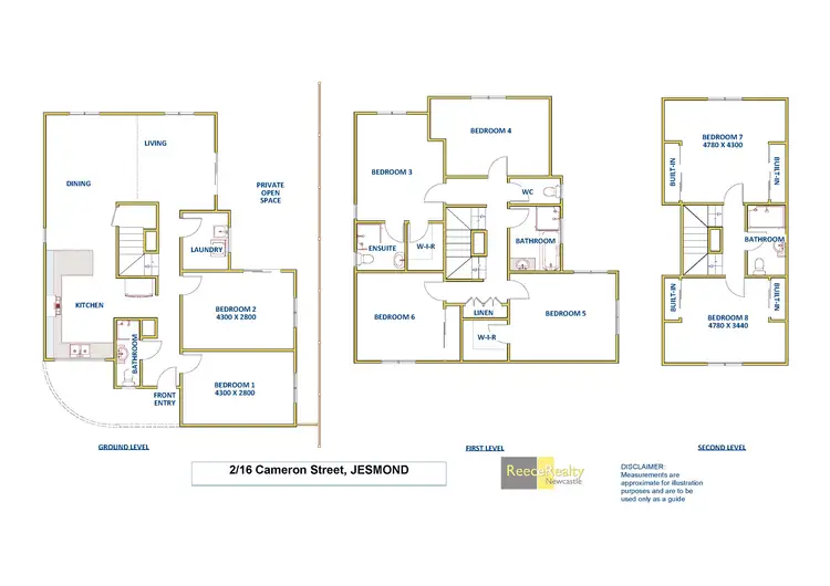 Floorplan of Homely house listing, 2/16 Cameron Street, Jesmond NSW 2299