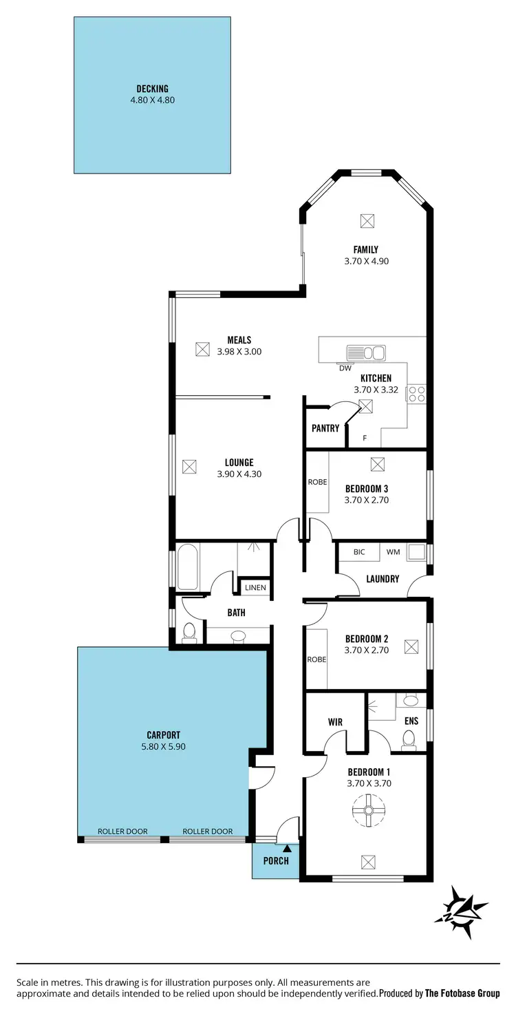 Floorplan of Homely house listing, 9 Stanford Glen, Seaford Rise SA 5169