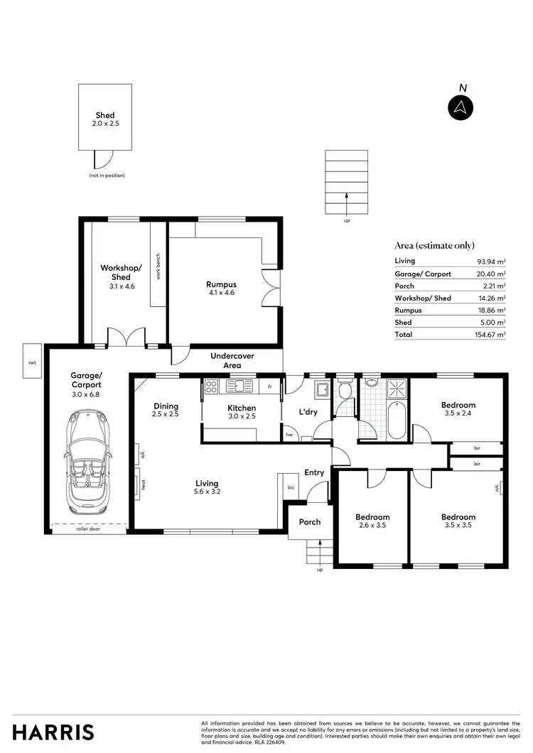 Floorplan of Homely house listing, 25 Norongo Street, O'sullivan Beach SA 5166