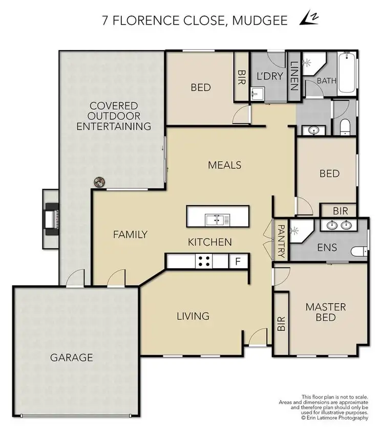 Floorplan of Homely house listing, 7 Florence Close, Mudgee NSW 2850