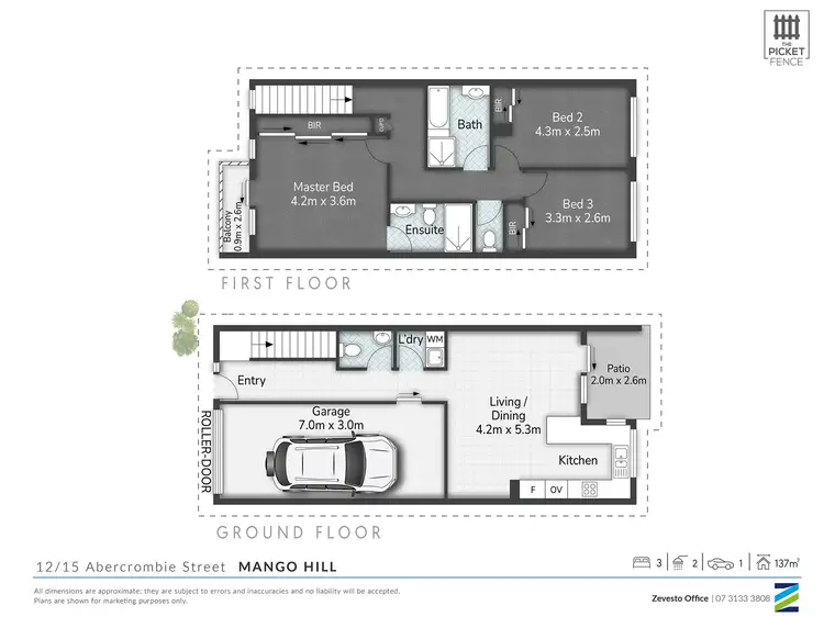 Floorplan of Homely unit listing, 12/15 Abercrombie Street, Mango Hill QLD 4509