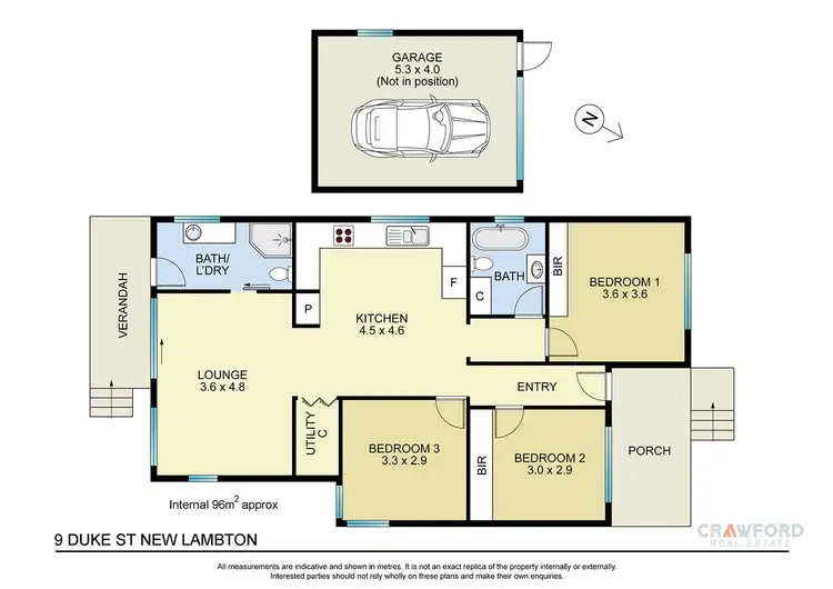 Floorplan of Homely house listing, 9 Duke Street, New Lambton NSW 2305