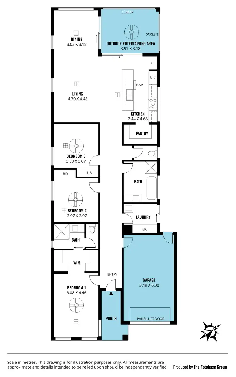 Floorplan of Homely house listing, 11 Emperor Way, Onkaparinga Hills SA 5163