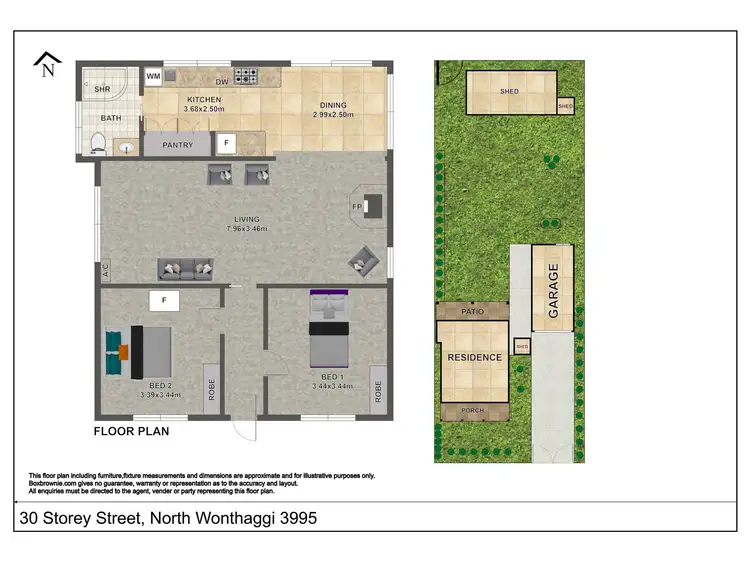 Floorplan of Homely house listing, 30 Storey Street, North Wonthaggi VIC 3995