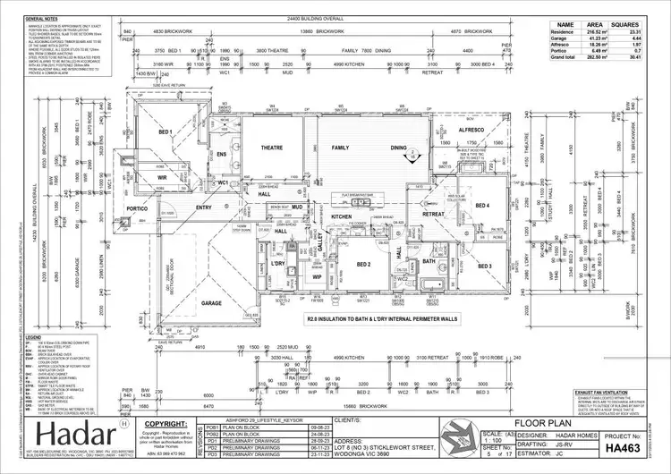 Floorplan of Homely land listing, 3 Sticklewort Street, Wodonga VIC 3690