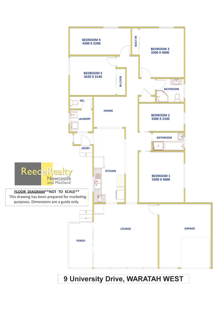 Floorplan of Homely house listing, 9 University Drive, Waratah West NSW 2298