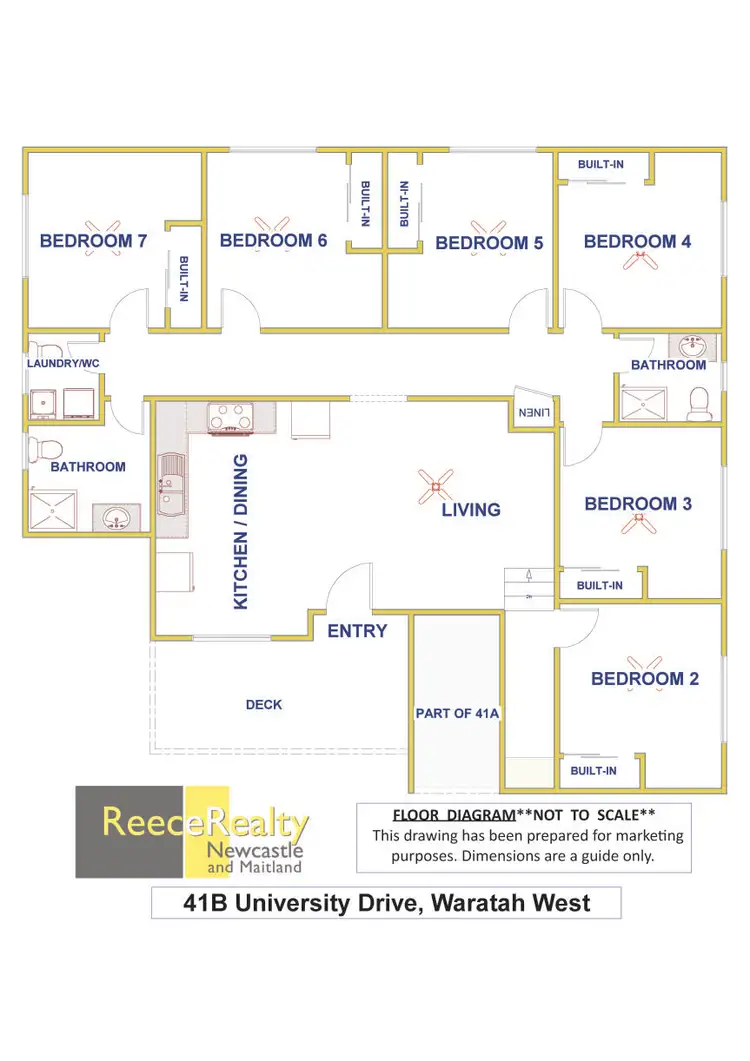 Floorplan of Homely house listing, 41B University Drive, Waratah West NSW 2298