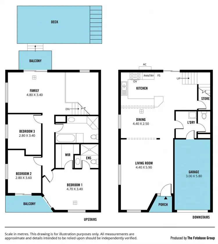 Floorplan of Homely townhouse listing, 59a Kenihans Road, Happy Valley SA 5159
