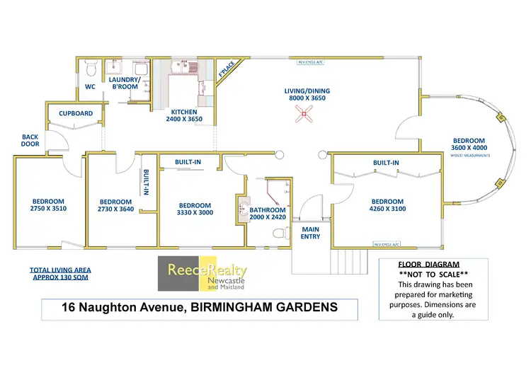 Floorplan of Homely house listing, 16 Naughton Avenue, Birmingham Gardens NSW 2287