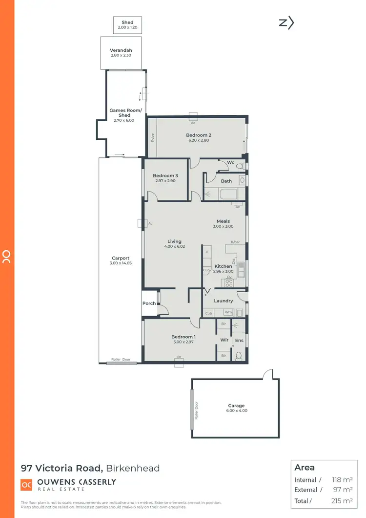Floorplan of Homely house listing, 97 Victoria Road, Birkenhead SA 5015
